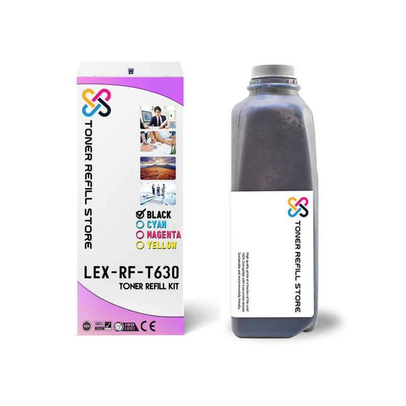Lexmark T630 T632 T634 12A7365 1 Pack Toner Refill With Chip