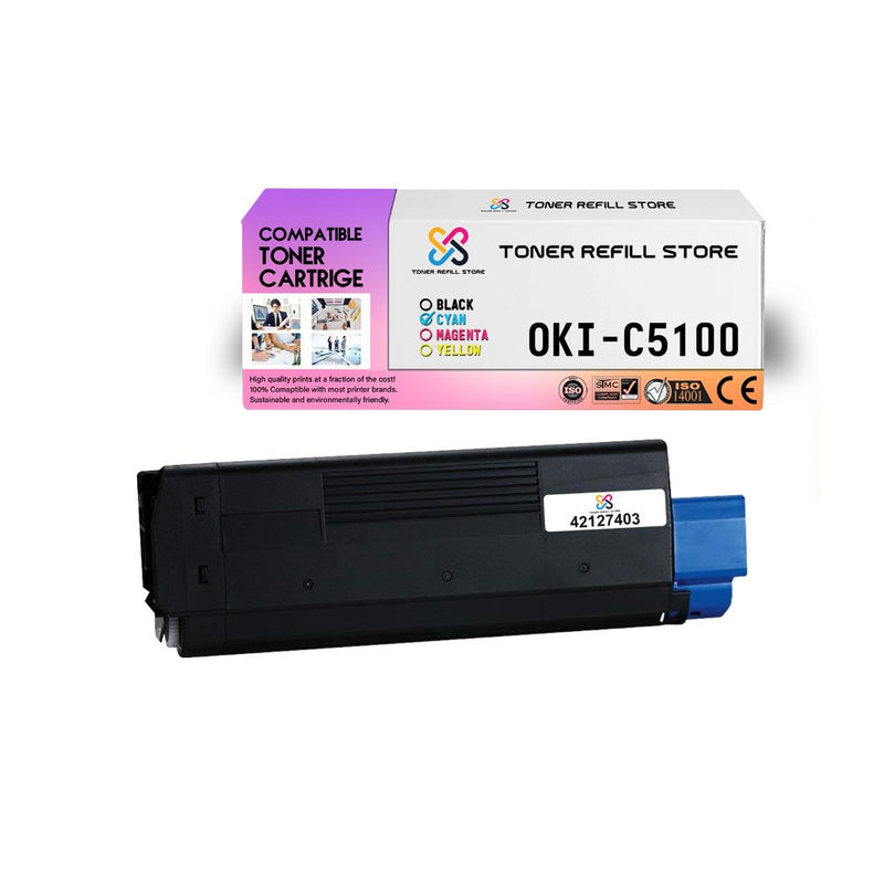 Dell 5100 5100cn 4 Pack High Yield Compatible Toner Cartridges