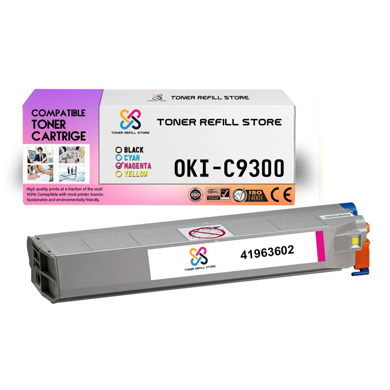 Okidata C9300 C9500 41963604 Black Compatible Toner Cartridge
