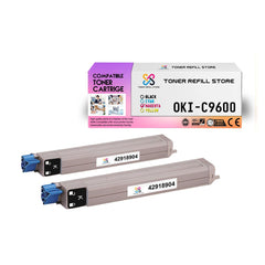 Okidata C9300 C9500 41963601 Yellow Compatible Toner Cartridge