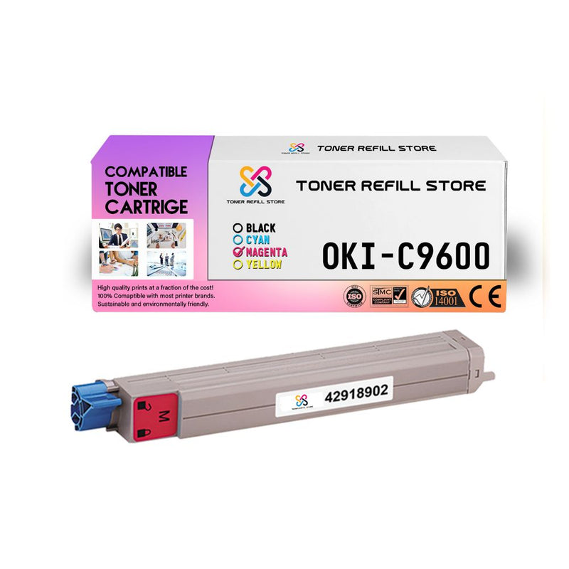 Okidata C9600 C9800 42918904 Black Compatible Toner Cartridge