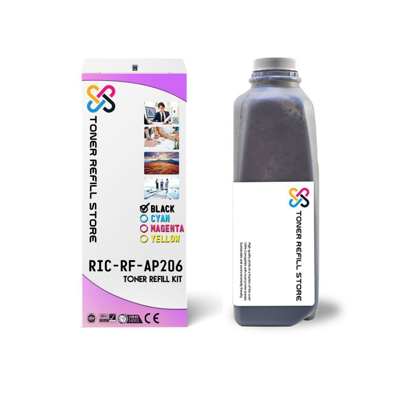 Ricoh Aficio AP-206 Type 206 Black Toner Refill Kit