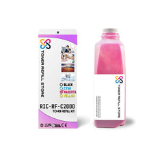 Ricoh Aficio MP C2000 C2500 C3000 Magenta Toner Refill With Chip