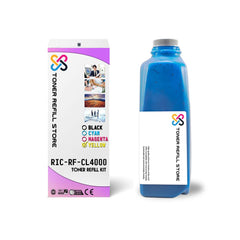 Ricoh CL4000 CL-4000 Type 145 Cyan Toner Refill With Chip