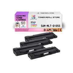 Black Toner Cartridge Compatible with the Samsung ML-D105L ML-1910 ML-1915 ML-2525 Monthly Special
