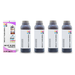 4 Pack Black High Yield Toner Refill With Chips compatible with the Samsung ML-2850