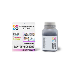 Black Toner Refill Kit With Chip compatible with the Samsung SCX-4300, MLT-D109S