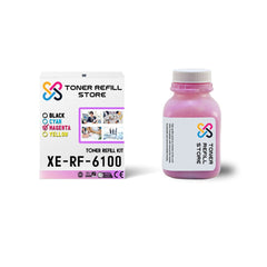 Xerox Phaser 6100 High Yield Magenta Toner Refill Kit With Chip