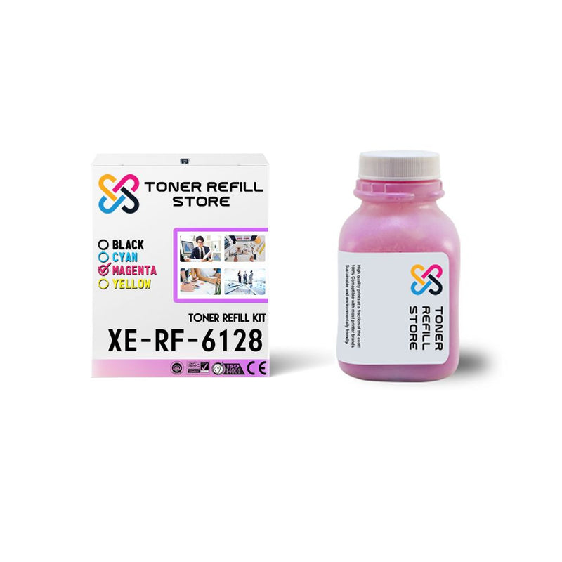 Xerox Phaser 6128 High Yield Magenta Toner Refill Kit With Chip