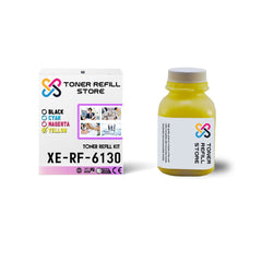 Xerox Phaser 6130 High Yield Yellow Toner Refill Kit With Chip