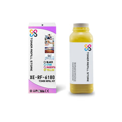 Xerox Phaser 6180 Yellow Toner Refill Kit With 1 Reset Chip