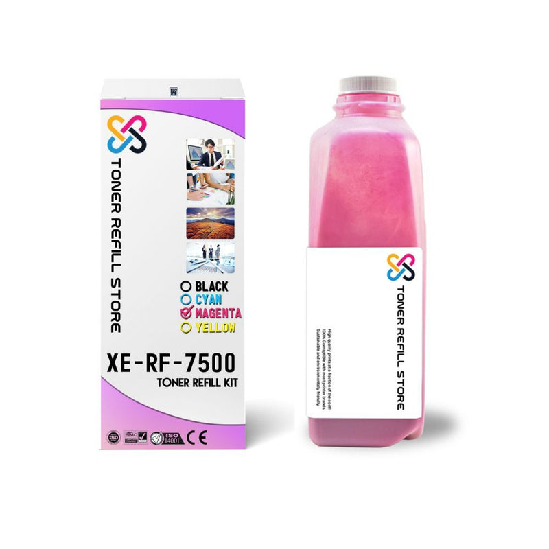 Xerox Phaser 7500 Magenta High Yield Toner Refill with Chips